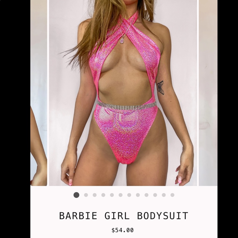 Tasteful Girl Rave Bodysuit Thong Style
